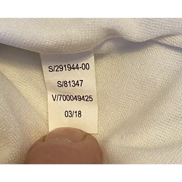 NWT Athleta Chevron Blk White Quick Dri High Leg UPF 50+ MISSING BRA One Piece - Picture 7 of 10
